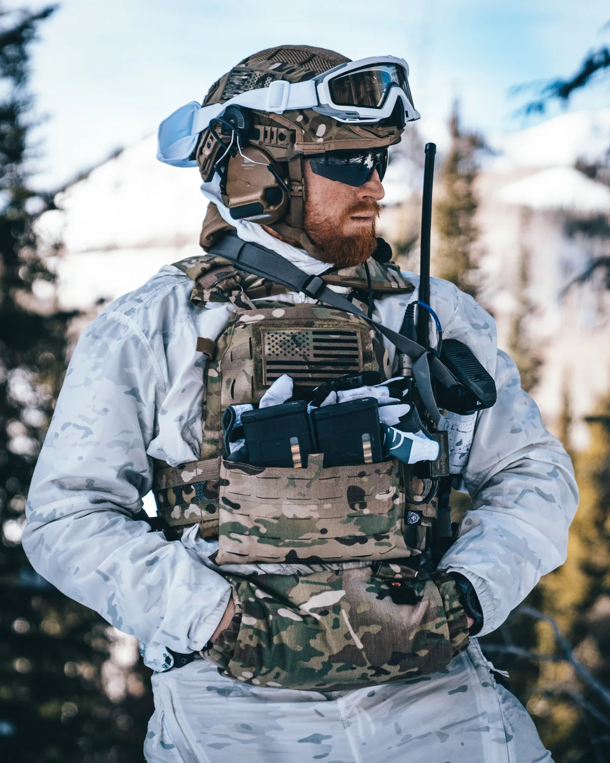 Athletes celebrating on the field